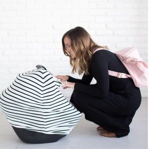 Copper and Pearl stretchy dual purpose nursing and car seat cover